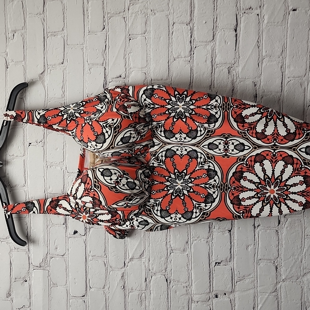 Cacique Balconette Tropical Print Tankini 44D